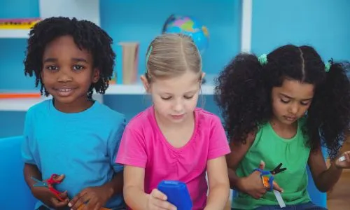 Kids art and science project