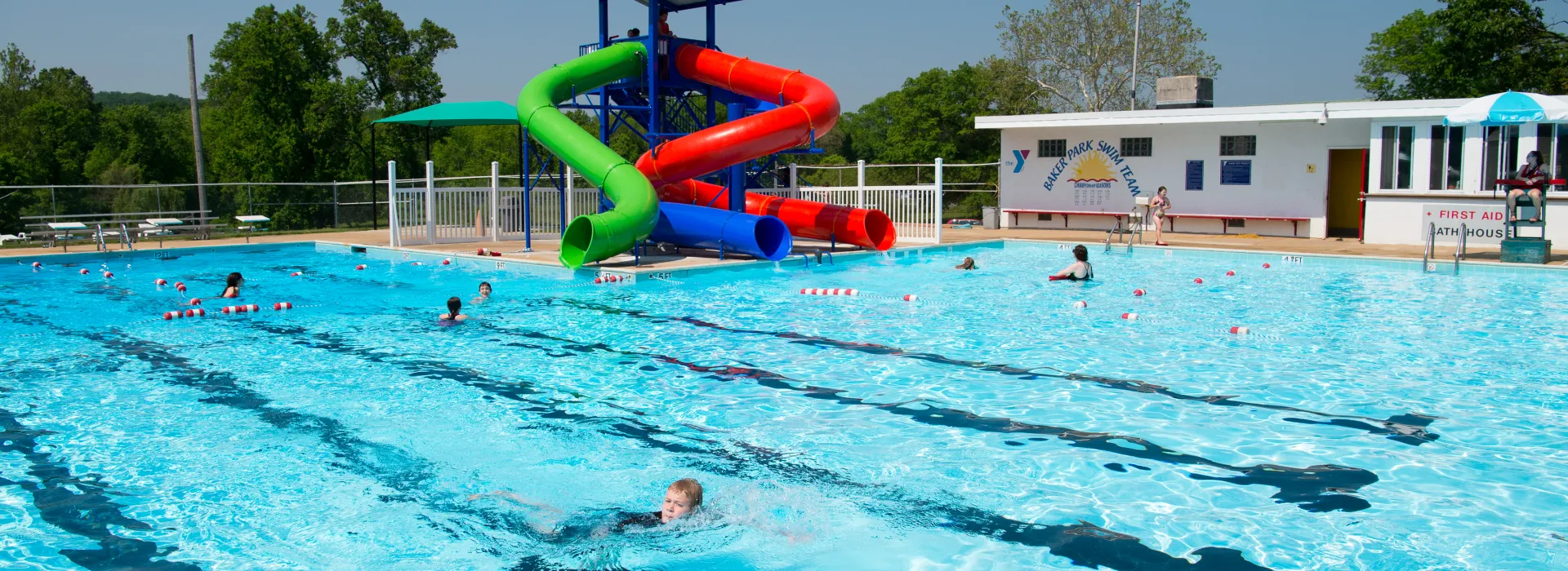 PHX Outdoor Pool Slides